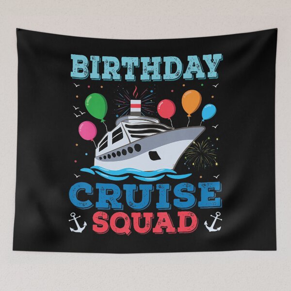 Item preview, Birthday Cruise Squad Birthday Party Tee Cruise Squad 2022 designed and sold by TysonLangosh.