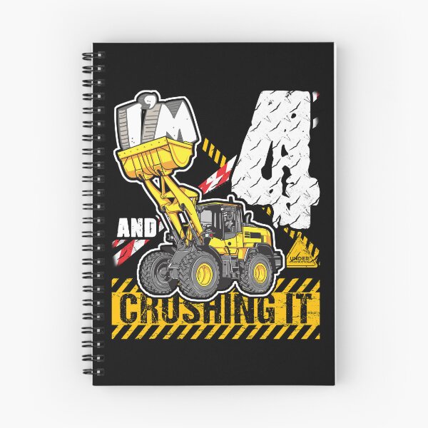 Item preview, Bulldozer Birthday 4 Construction Truck Crushing It Design designed and sold by JRRTs.