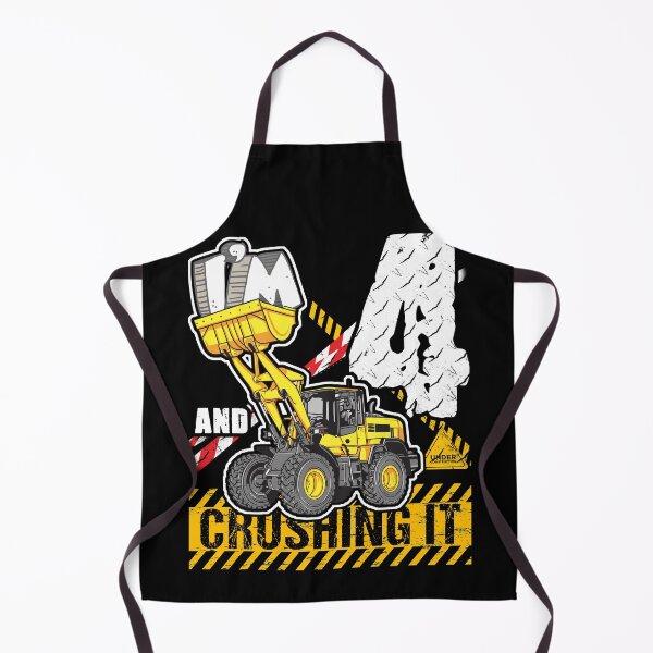 Item preview, Bulldozer Birthday 4 Construction Truck Crushing It Design designed and sold by JRRTs.