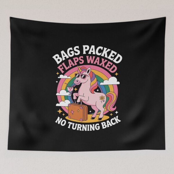 Item preview, Bags Packed Flaps Waxed No Turning Back  designed and sold by MathisBellanger.