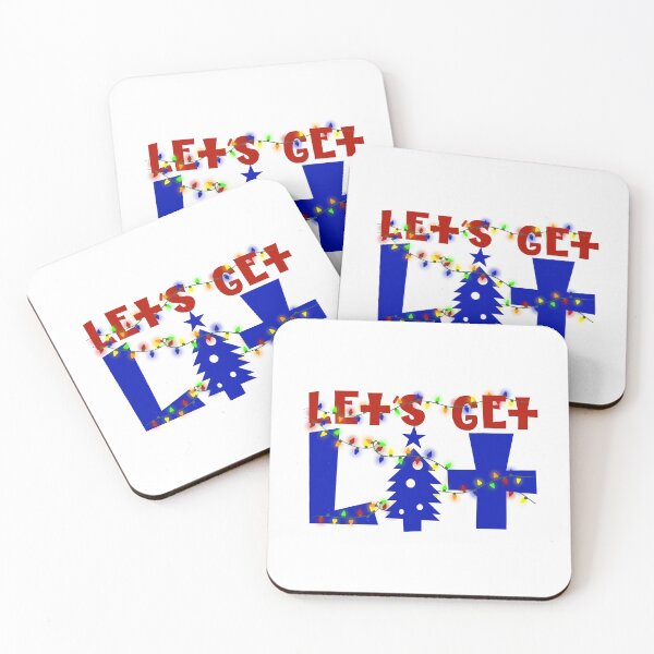 Item preview, Let’s Get Lit – Funny Christmas Lights Holiday Design designed and sold by JA World - Art & Design.