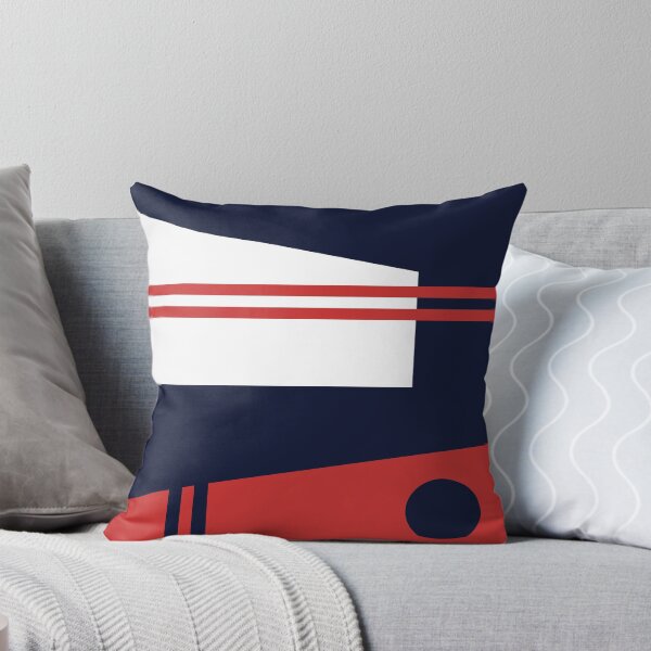 Item preview, Abstract Geometric Red and Blue designed and sold by Petra Lang.
