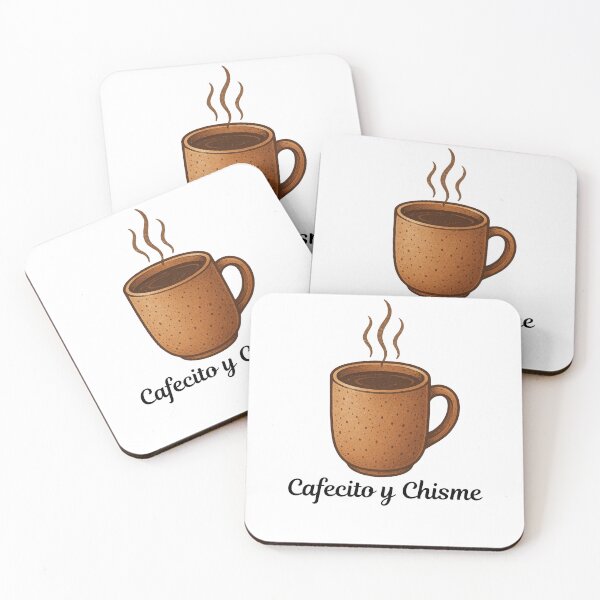 Item preview, Cafecito y Chisme – Spanglish Coffee & Gossip Graphic designed and sold by Cafecito & Cultura.