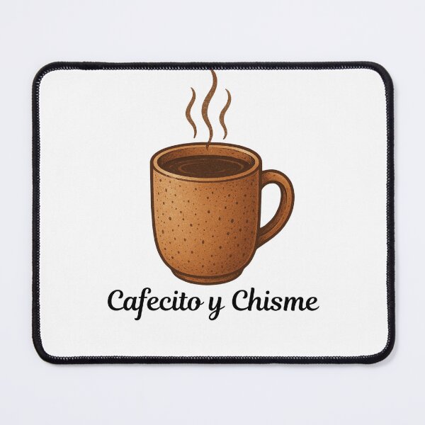 Item preview, Cafecito y Chisme – Spanglish Coffee & Gossip Graphic designed and sold by Cafecito & Cultura.