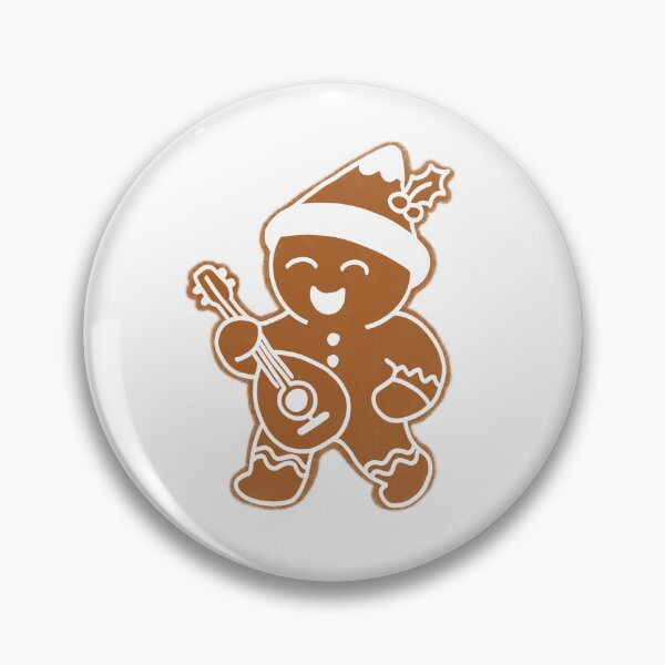 Item preview, Gingerbread Bard – Cute RPG Holiday Cookie Character designed and sold by Shelb136.