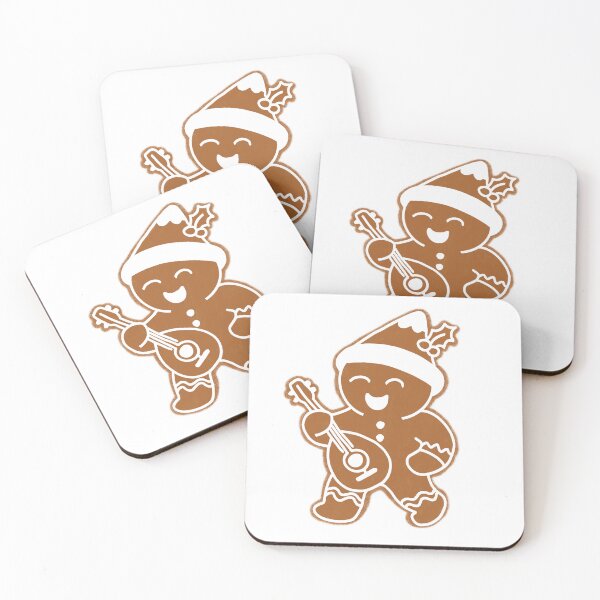 Item preview, Gingerbread Bard – Cute RPG Holiday Cookie Character designed and sold by Shelb136.