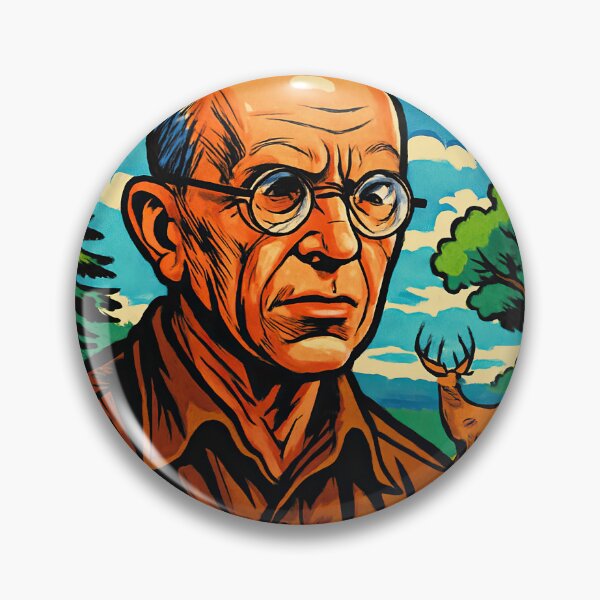 Item preview, Aldo Leopold | Comics style - Cartoon designed and sold by ComicsFactory.