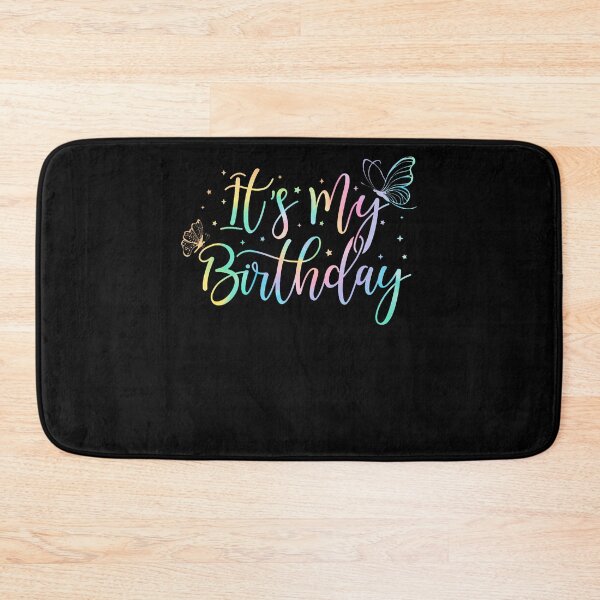 Item preview, It'S My Birthday Butterfly Tie Dye Birthday Party Women Girl designed and sold by TysonLangosh.