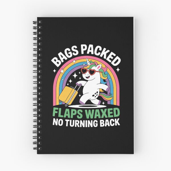 Item preview, Bags Packed Flaps Waxed No Turning Back Adult Humor  designed and sold by MathisBellanger.