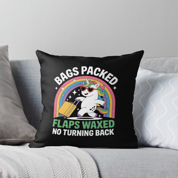Item preview, Bags Packed Flaps Waxed No Turning Back Adult Humor  designed and sold by MathisBellanger.