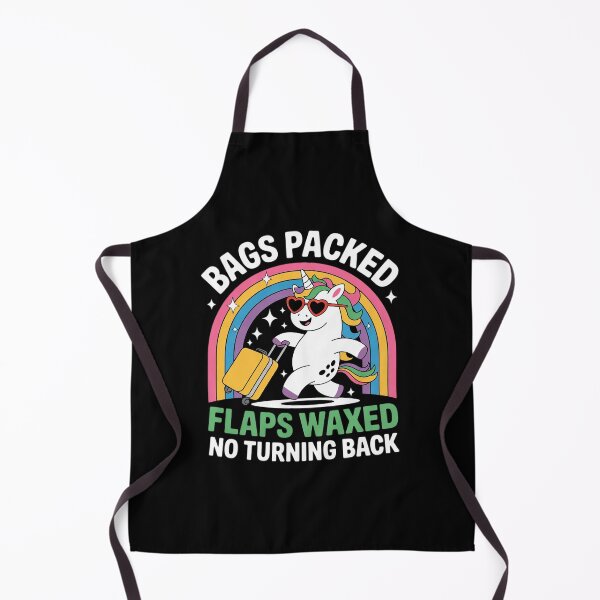 Item preview, Bags Packed Flaps Waxed No Turning Back Adult Humor  designed and sold by MathisBellanger.