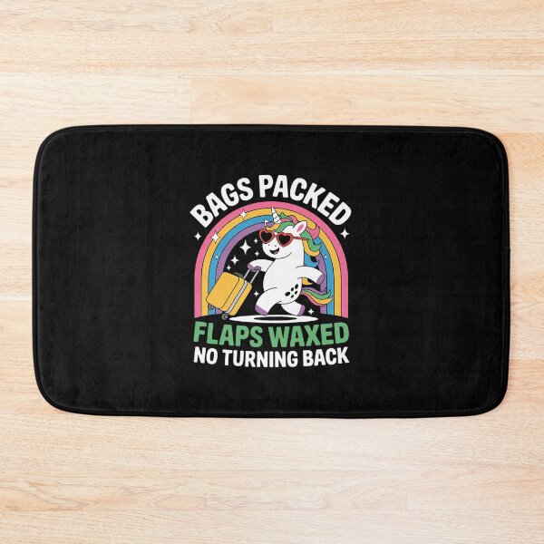 Item preview, Bags Packed Flaps Waxed No Turning Back Adult Humor  designed and sold by MathisBellanger.