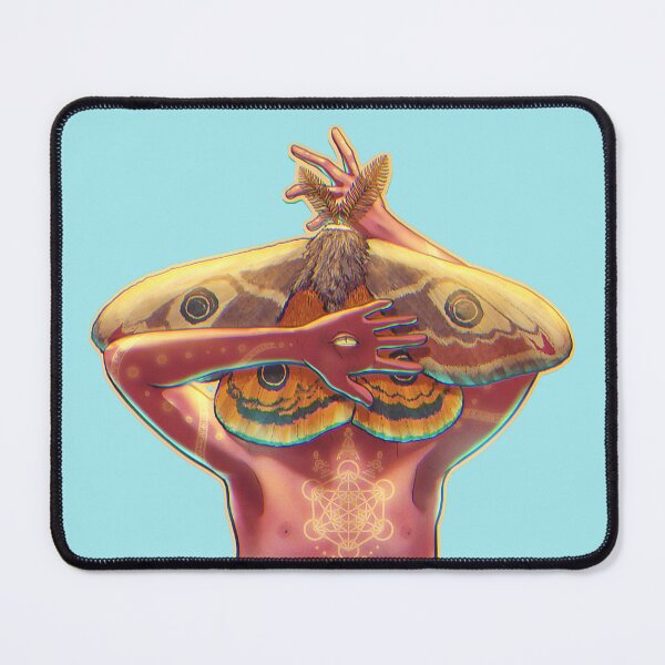 Item preview, Moth Face Surreal Art designed and sold by RafarteAntunes.