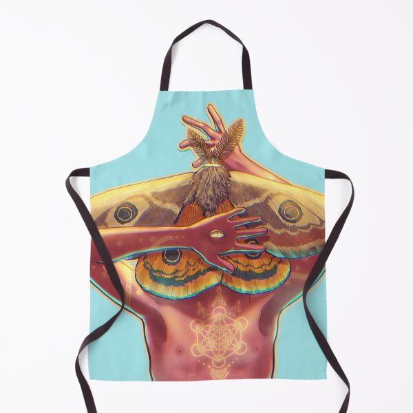 Item preview, Moth Face Surreal Art designed and sold by RafarteAntunes.
