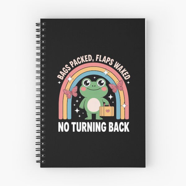Item preview, Bags Packed Flaps Waxed No Turning Back Frog Vacation  designed and sold by MathisBellanger.