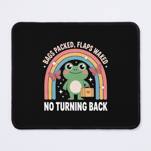 Item preview, Bags Packed Flaps Waxed No Turning Back Frog Vacation  designed and sold by MathisBellanger.