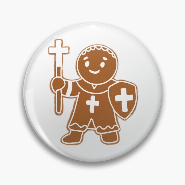 Item preview, Gingerbread Cleric – Cute Magical Holiday Cookie Character designed and sold by Shelb136.