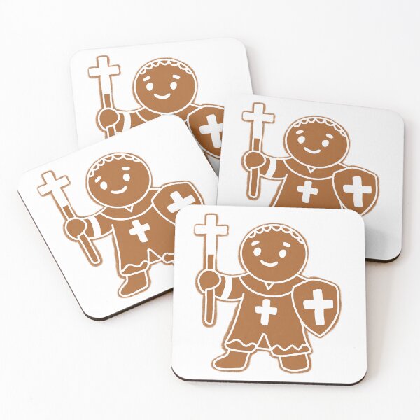 Item preview, Gingerbread Cleric – Cute Magical Holiday Cookie Character designed and sold by Shelb136.