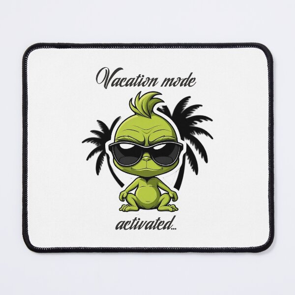 Item preview, Vacation Mode Activated – Chilling Baby Grinch Summer Vibes designed and sold by JaaGo PopLab.