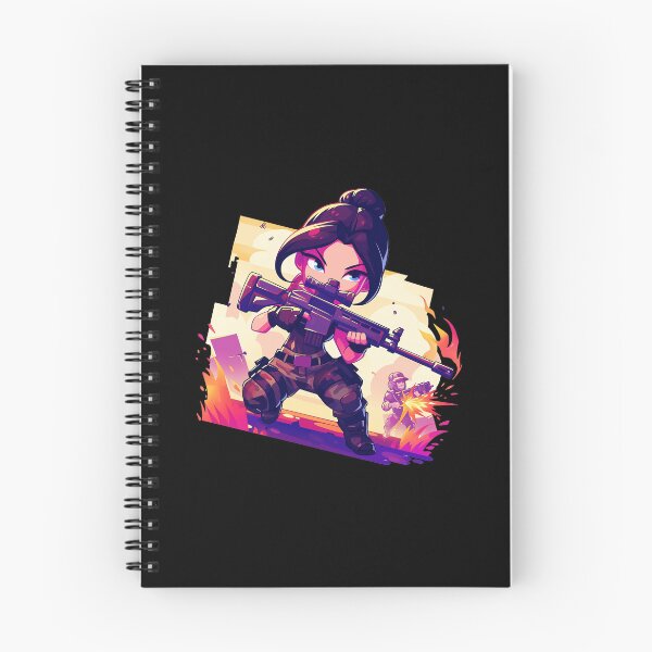 Item preview, Dynamic Girl Running With Weapon designed and sold by Muaythai1x3ac.