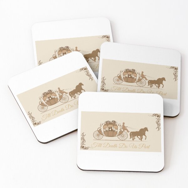 Item preview, Till Death Do US Part - Vintage Wedding Design  designed and sold by PixelWaveBD.