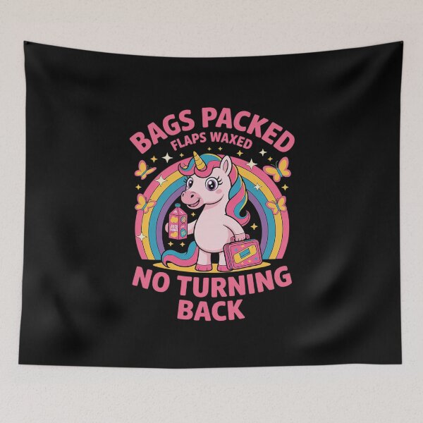 Item preview, Bags Packed Flaps Waxed No Turning Back Pink  designed and sold by MathisBellanger.