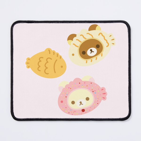 Item preview, cute Korilakkuma & Rilakuma Taiyaki design designed and sold by Ash-Doll.