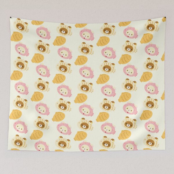 Item preview, cute Korilakkuma & Rilakuma Taiyaki design designed and sold by Ash-Doll.