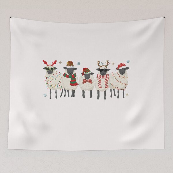 Item preview, Sheep Christmas, Christmas Farmer, Funny Animals Christmas, Farmer Xmas Gift, Sheep Lover Christmas designed and sold by DesignDenDo ⭐⭐⭐⭐⭐.