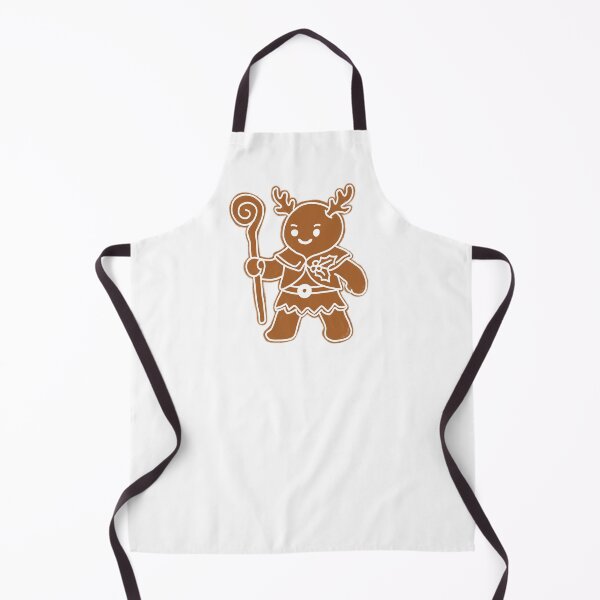 Item preview, Gingerbread Druid – Cute Magical Holiday Cookie Character designed and sold by Shelb136.