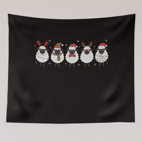 Item preview, Christmas Sheep, Sheep Christmas, Funny Sheep, Funny Animal, Cute Farmer, Christmas designed and sold by DesignDenDo ⭐⭐⭐⭐⭐.