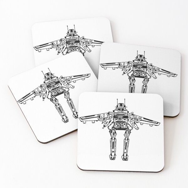 Item preview, Handmade Mech Robot Line Art – Futuristic Mechanical Illustration (No Copyright) designed and sold by TorqueThread.