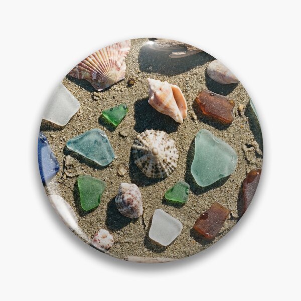 Item preview, Ocean Treasures - Sea Glass & Driftwood Knolling designed and sold by SavinMercantile.