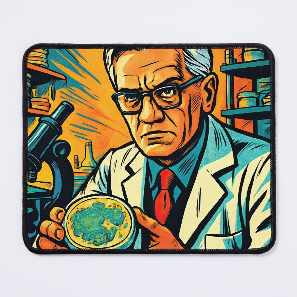 Item preview, Alexander Fleming | Comics style - Cartoon designed and sold by ComicsFactory.