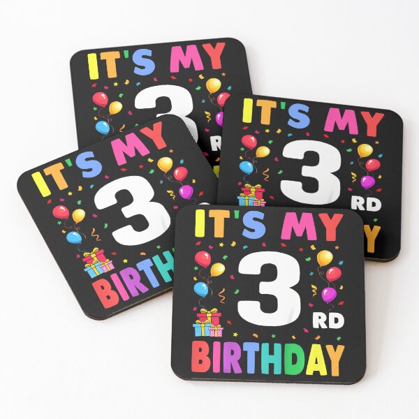 Item preview, Kids It'S My 3Rd Birthday 3 Three Happy Birthday Boys Or Girls designed and sold by TysonLangosh.