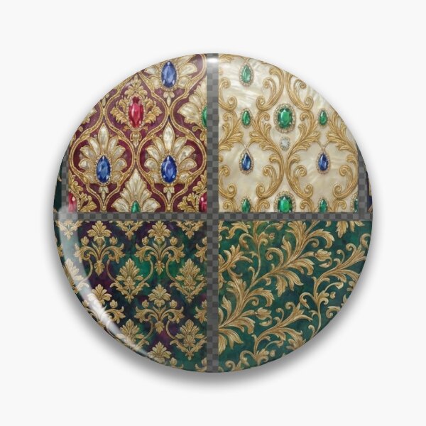Item preview, Luxury, gold pattern, baroque, damask, royal, vintage, ornamentation, texture, elegant, background designed and sold by VolcanicDesign.