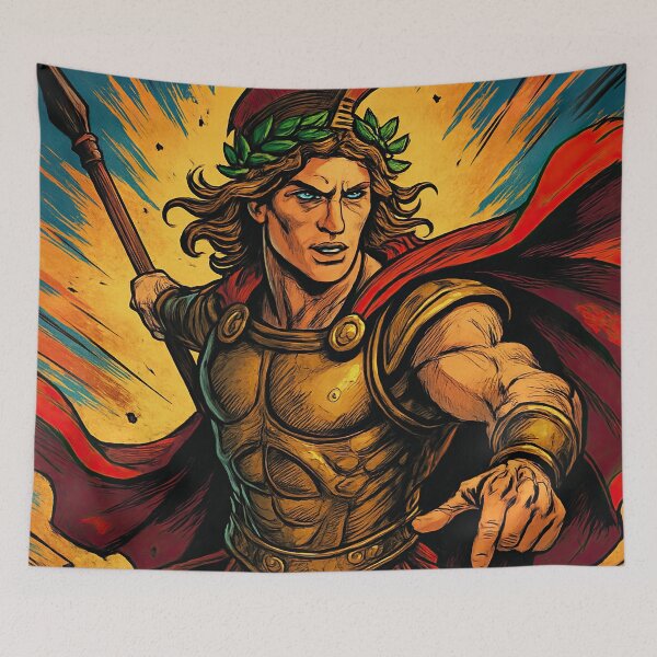Item preview, Alexander the Great, leader | Comics style - Cartoon designed and sold by ComicsFactory.