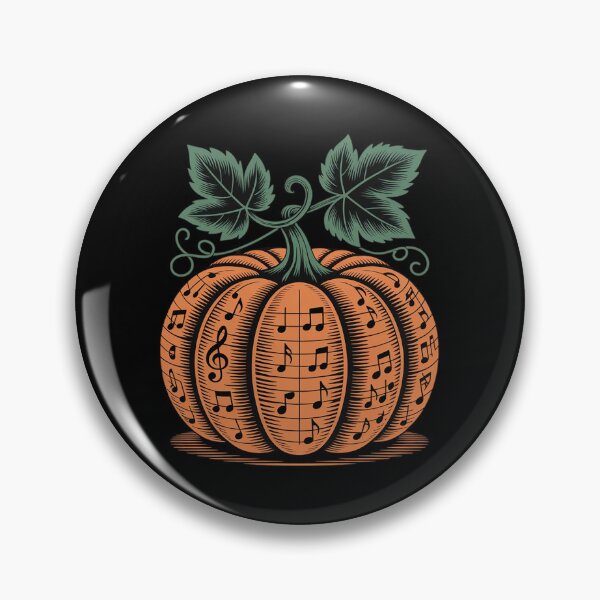Item preview, Music Notes Pumpkin Fall Music Teacher Autumn Halloween  designed and sold by MicanCuteStore.