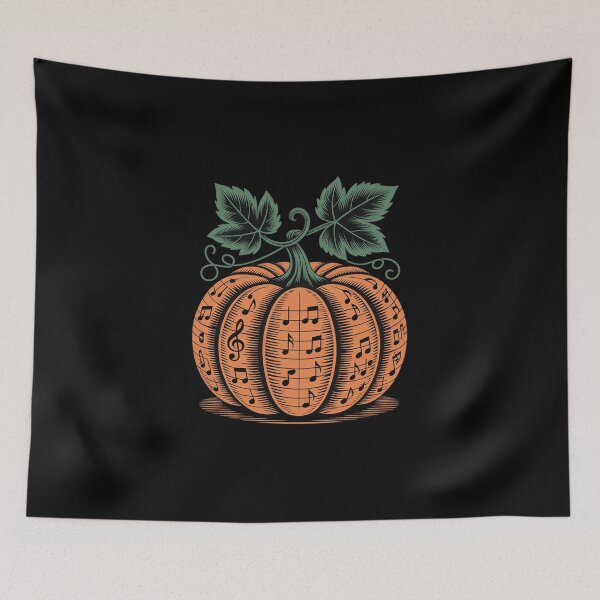 Item preview, Music Notes Pumpkin Fall Music Teacher Autumn Halloween  designed and sold by MicanCuteStore.