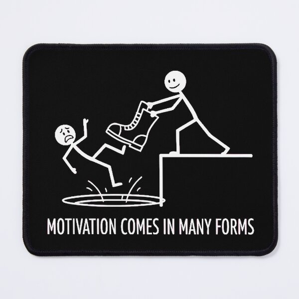 Item preview, Motivation Comes In Many Forms - Funny Boot designed and sold by AbcDigs Studio.
