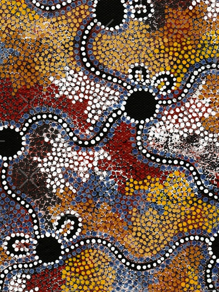 Disover Authentic Aboriginal Art -  Travels Iphone Case