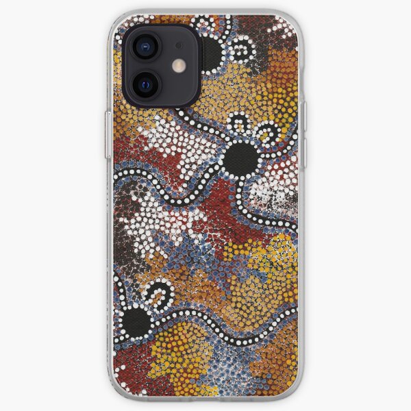 Authentic Aboriginal Art - Travels iPhone Soft Case