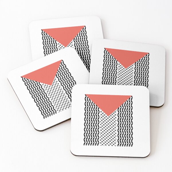 Item preview, Palestine Flag with Vertical Keffiyeh – Heritage & Resistance designed and sold by salehstore7.