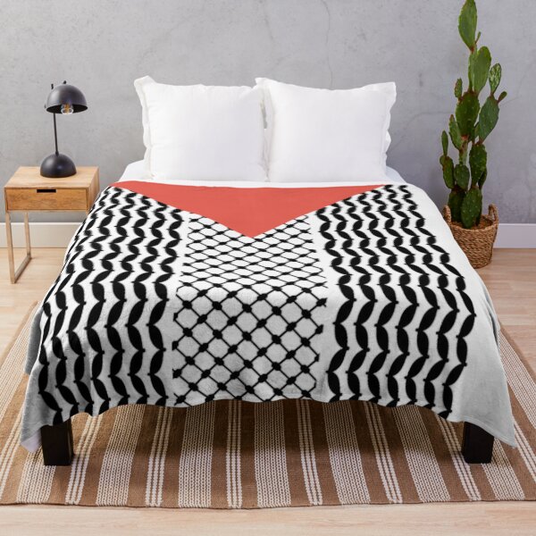 Item preview, Palestine Flag with Vertical Keffiyeh – Heritage & Resistance designed and sold by salehstore7.