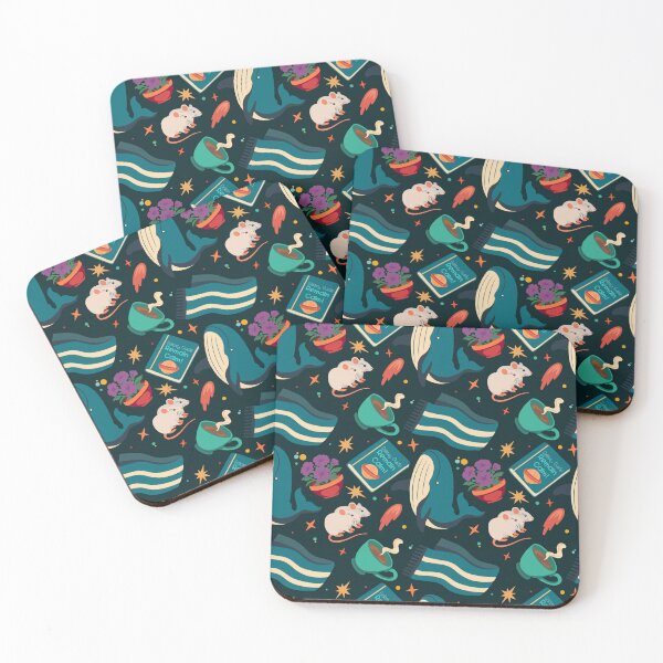 Item preview, Hitchhiking Through the Stars- Intergalactic Adventure Pattern Navy designed and sold by EnchntdEdVntrs.
