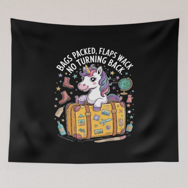 Item preview, Bags Packed Flaps Waxed No Turning Back Travel Trip 3  designed and sold by MathisBellanger.