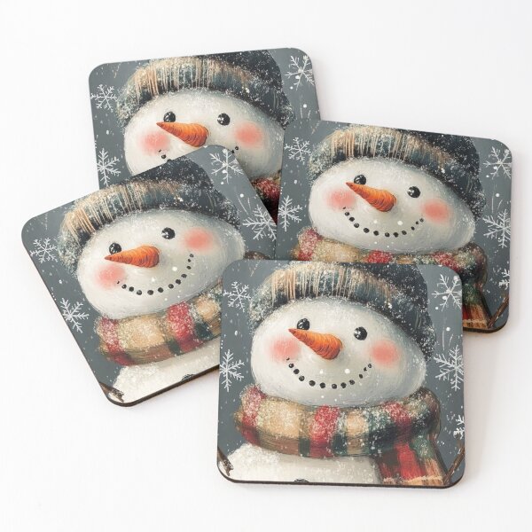 Item preview, Snowy man. designed and sold by Judy Santhosh.