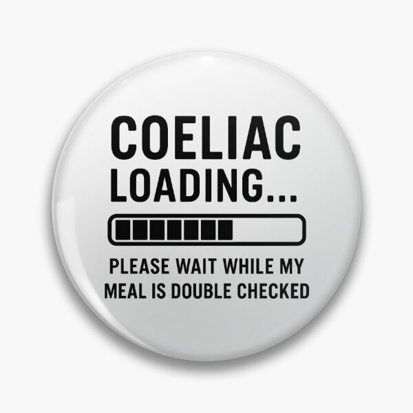 Item preview, Coeliac Loading… Please Wait While My Meal Is Double Checked – Fake Progress Bar | Gluten-Free Humour Design designed and sold by My Gluten Free Life UK.