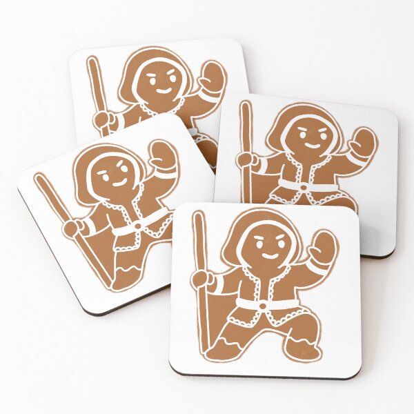 Item preview, Gingerbread Monk – Cute RPG Holiday Cookie Character designed and sold by Shelb136.