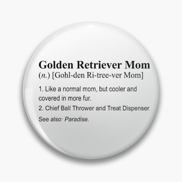 Item preview,  Golden Retriever Mom Definition Funny Text Design designed and sold by Belgian Shirts.